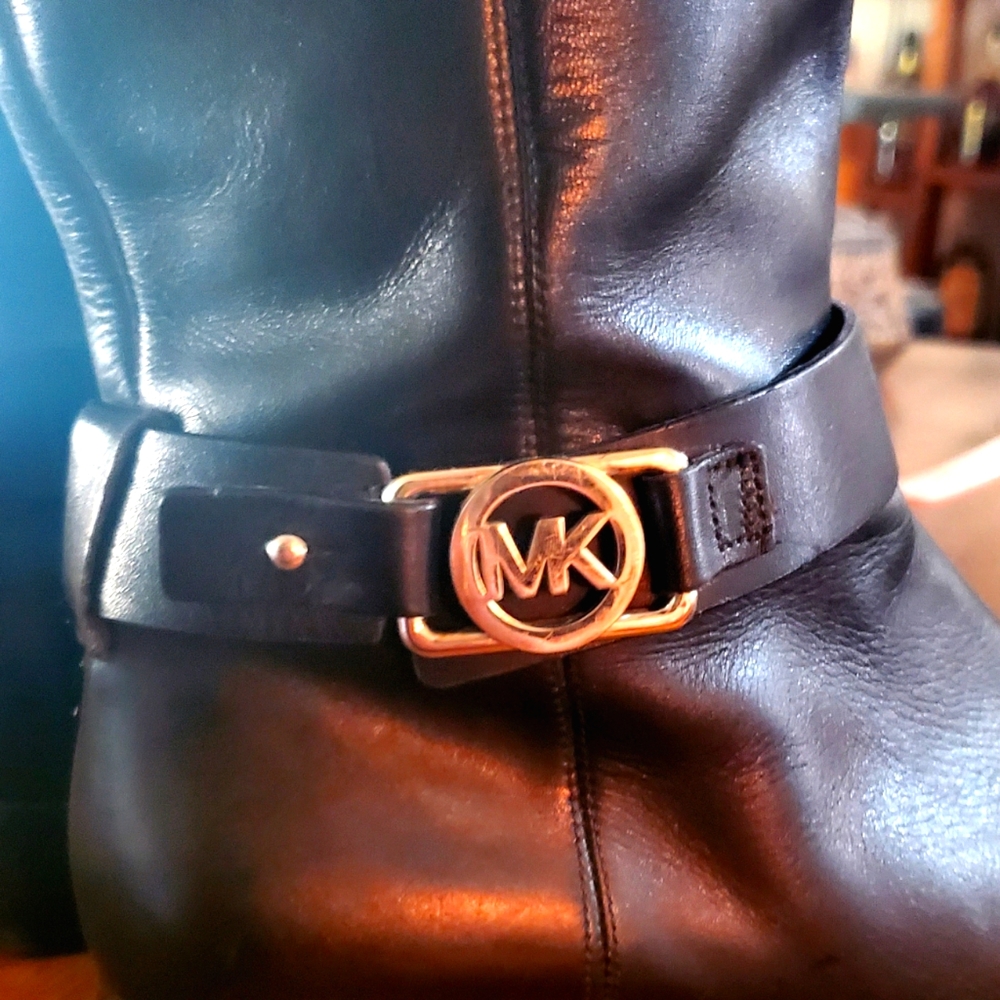 MICHAEL KORS, LEATHER LADIES BOOTS